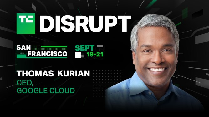 Google Cloud’s CEO will discuss AI at TechCrunch Disrupt 2023.